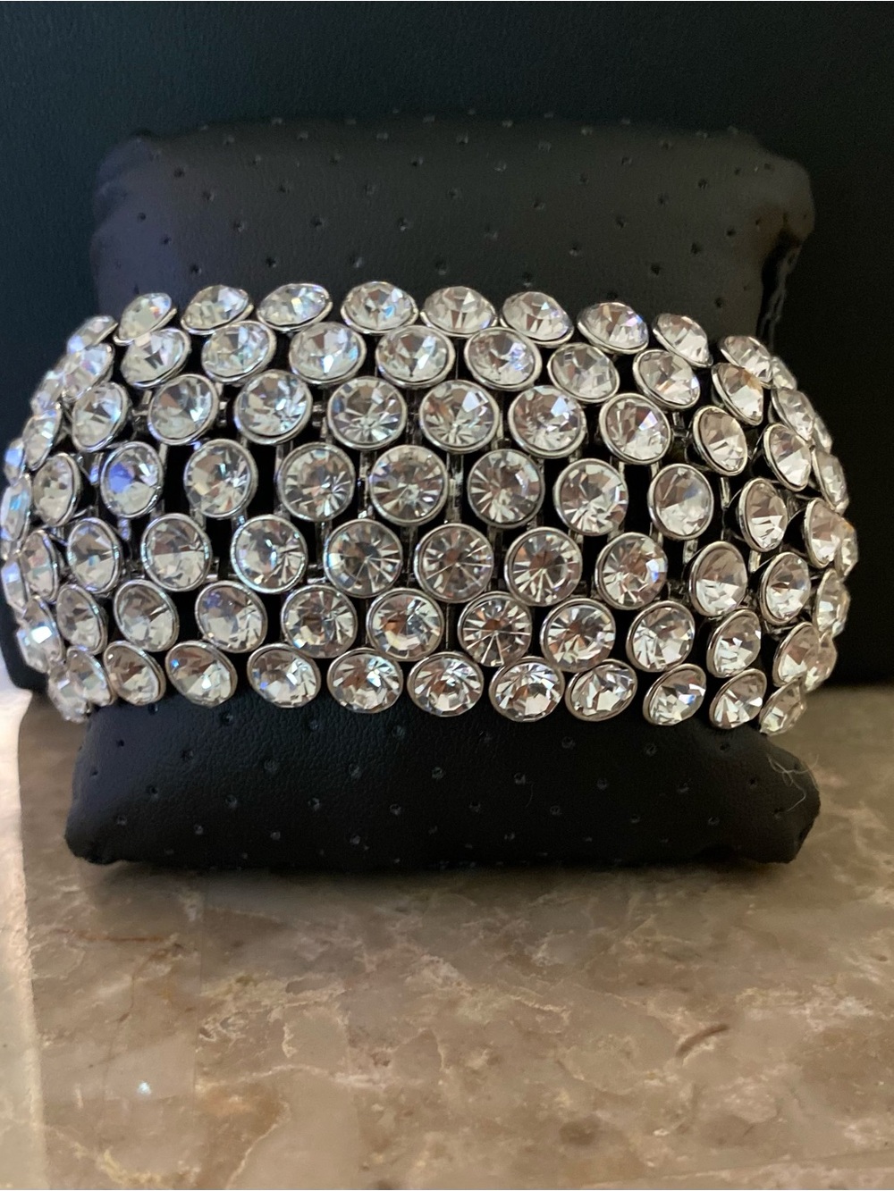 Paparazzi Silver Z Stretch Bracelet
